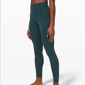 Teal lulu leggings
